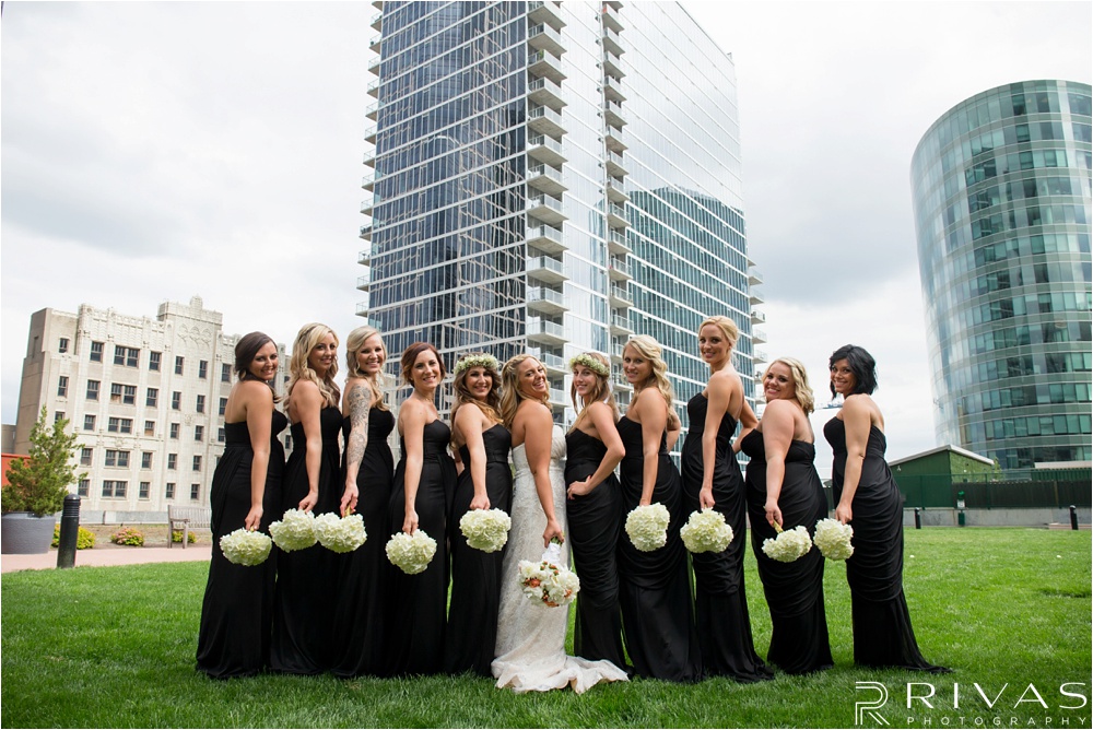 KC Wedding Photographers | Black & White 28 Event Space Wedding