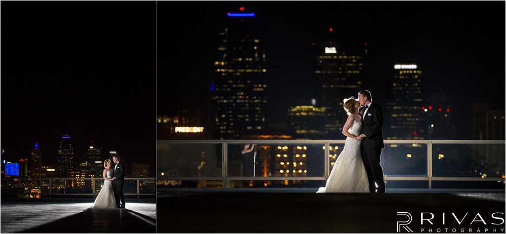 Kansas City Wedding Photographers | Kansas City Western Auto Building Rooftop Wedding | Kauffman Center Wedding Pictures